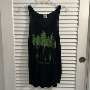 Color Bear Black Tank Top - Fits like a Large Novelty